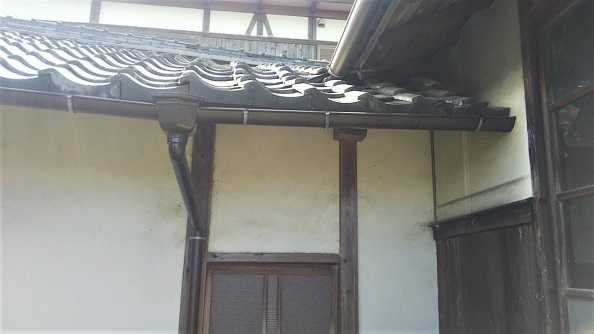 滋賀県野洲市で１階軒下に営巣したコガタスズメバチの蜂の巣駆除