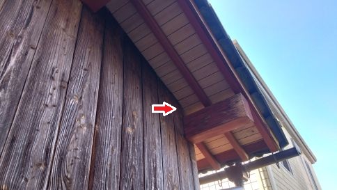 滋賀県蒲生郡竜王町で１階屋根裏に営巣したキイロスズメバチの蜂の巣駆除